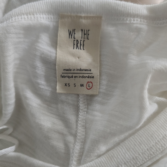 FREE PEOPLE We The Free T-Shirt Trio White Yellow Pink Bundle - Picture 11 of 15